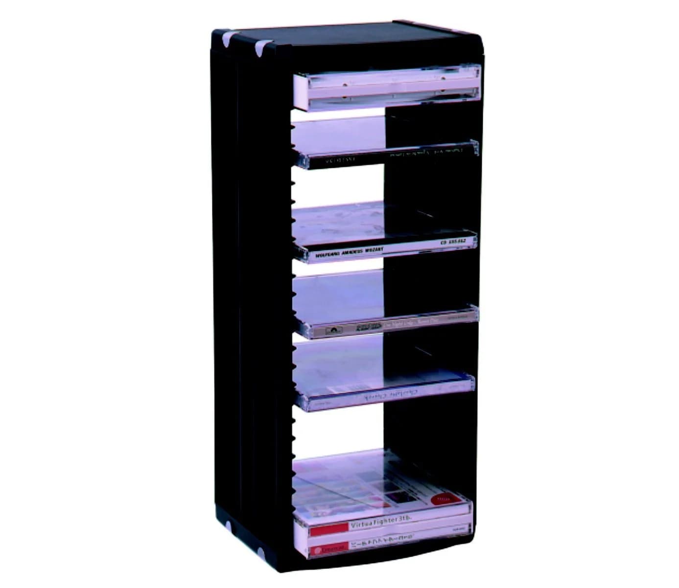 ProfiOffice CD-Regal MR-26 4-tlg. Schwarz Kombinierbar - Bild 2
