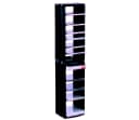 ProfiOffice CD-Regal MR-26 4-tlg. Schwarz Kombinierbar Bild 3