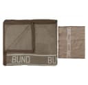 Wolldecke BW Wolldecke Braun Schriftzug BUND 220x130cm MFH Bild 2