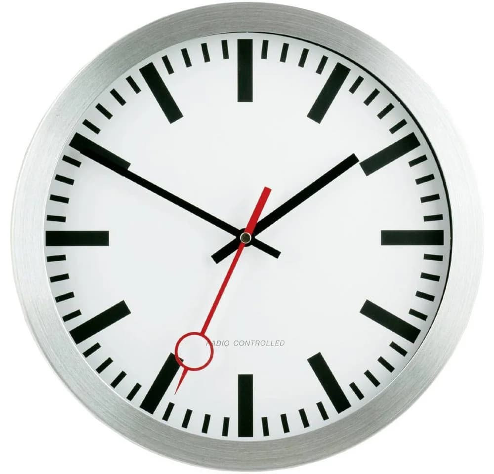 EUROTIME Funkwanduhr 59002-07