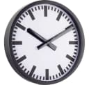 EUROTIME Wanduhr EUROTIME 59540-05 Funk Funkuhr 35 cm Schwarz Bild 1