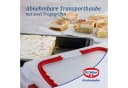 Dr. Oetker Backblech mit Transporthaube und Griffen Bild 4