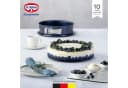 Dr. Oetker Springform 26 cm Emaille Blau mit Antihaft-Ring Bild 3