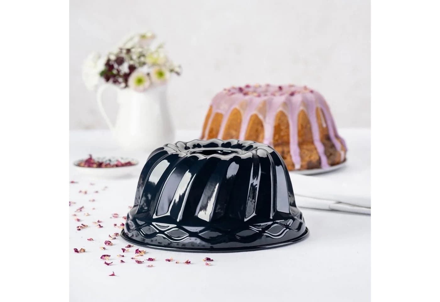 Dr. Oetker Gugelhupfform Emaille Ø 24 cm Nachtblau