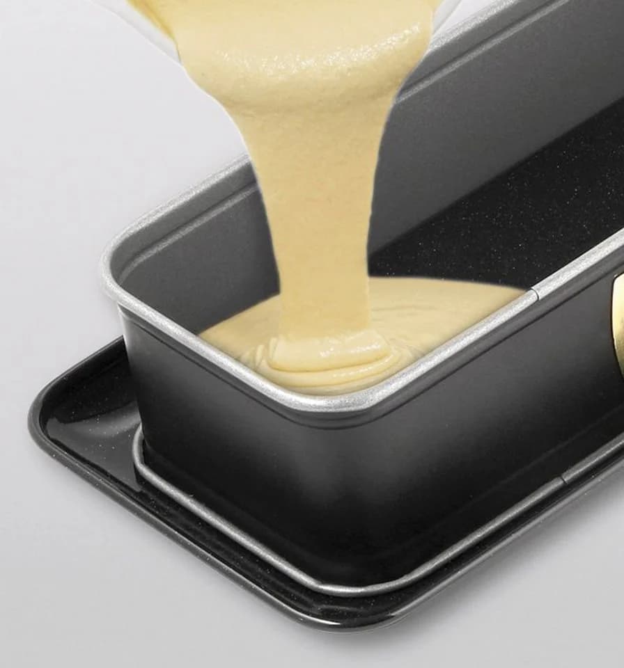 Dr. Oetker Rechteck-Springform Antihaft Grau Schwarz