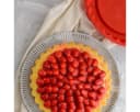 Dr. Oetker Silikon-Obstkuchenform Rot 28 cm Bild 1