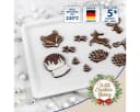 Dr. Oetker Backblech White Christmas Baking Weiß Antihaftbeschichtung Bild 1