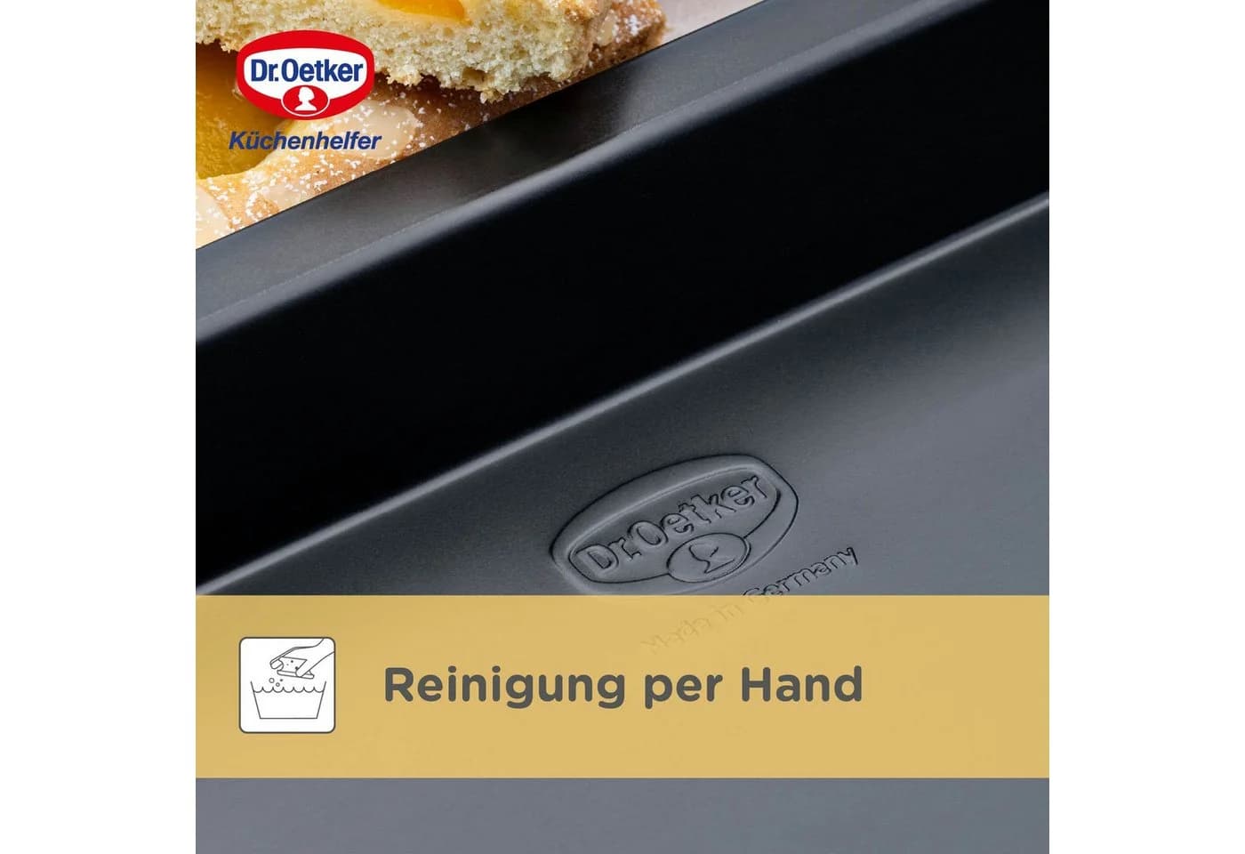 Dr. Oetker Backblech mit Antihaft-Beschichtung und hohem Rand - Bild 4