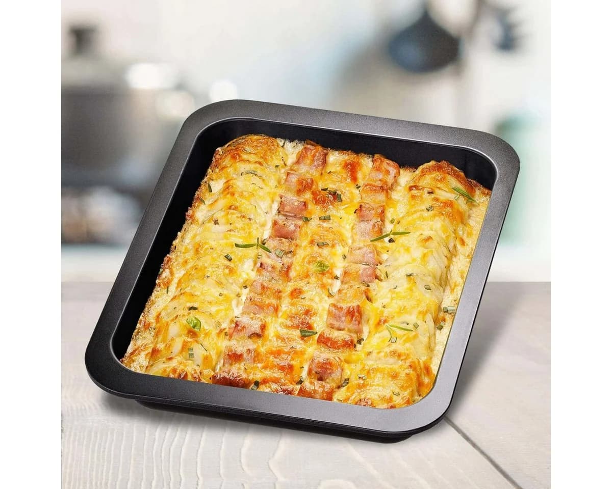 Dr. Oetker Küchenhelfer Brat- und Auflaufform Schwarz