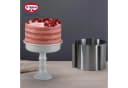 Dr. Oetker Tortenring extra hoch 15 cm verstellbar Edelstahl Bild 1