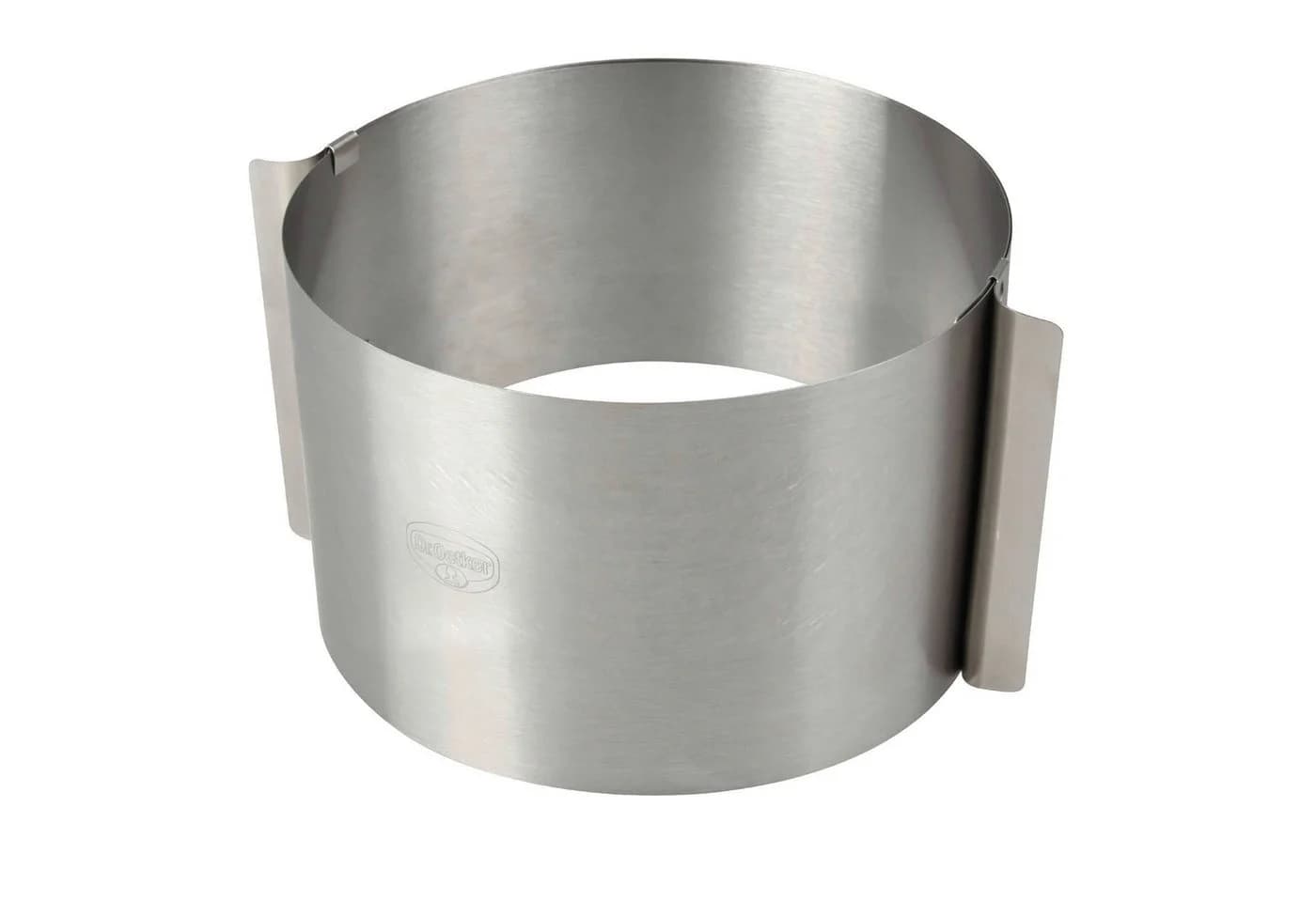 Dr. Oetker Tortenring extra hoch 15 cm verstellbar Edelstahl - Bild 2