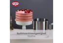 Dr. Oetker Tortenring extra hoch 15 cm verstellbar Edelstahl Bild 4