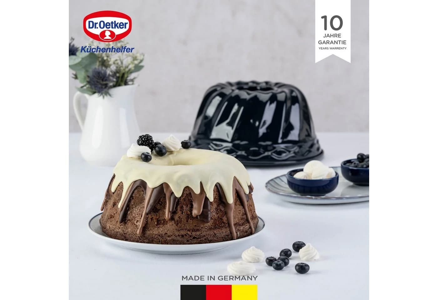 Dr. Oetker Gugelhupfform Emaille Nachtblau Premium - Bild 3