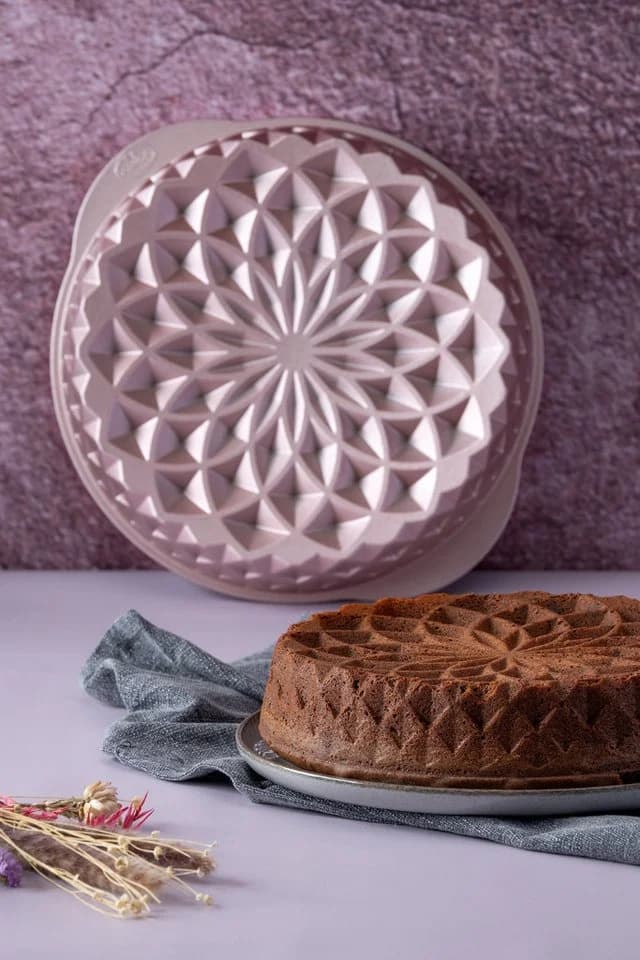 Dr. Oetker Backform Mandala Rose-Gold Aluminiumguss