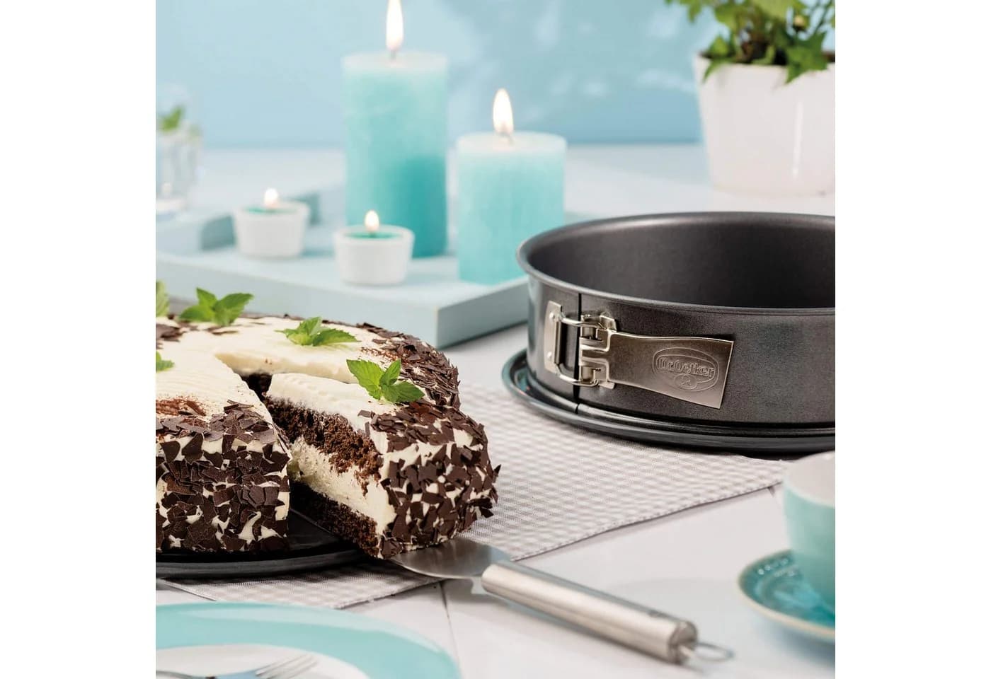 Dr. Oetker Springform Back-Harmonie Grau Antihaft