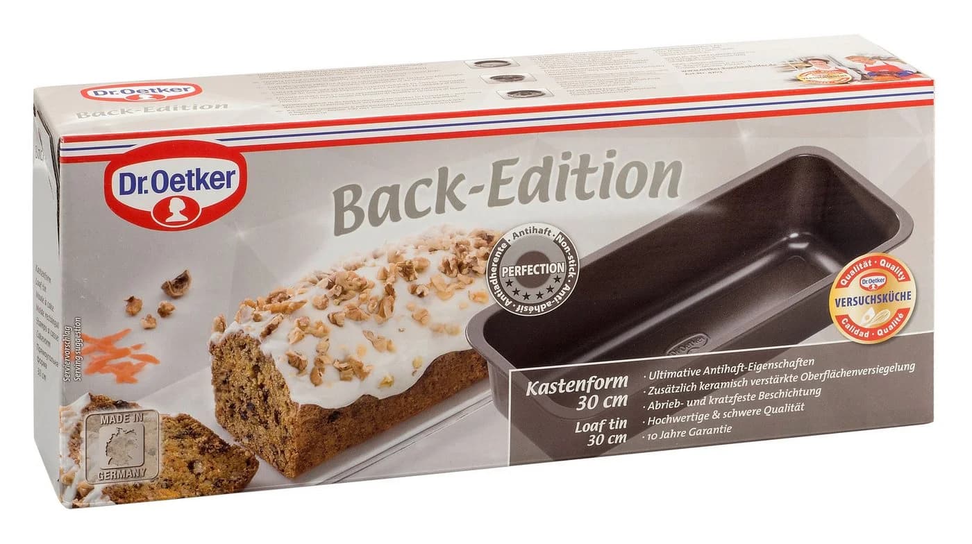 Dr. Oetker Kastenform Back-Edition braun Antihaft