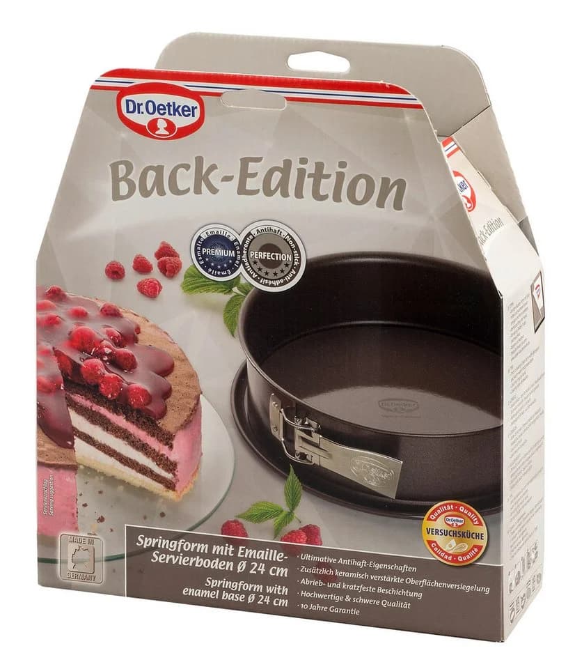 Dr. Oetker Springform Back-Edition braun mit Emaille-Boden - Bild 3