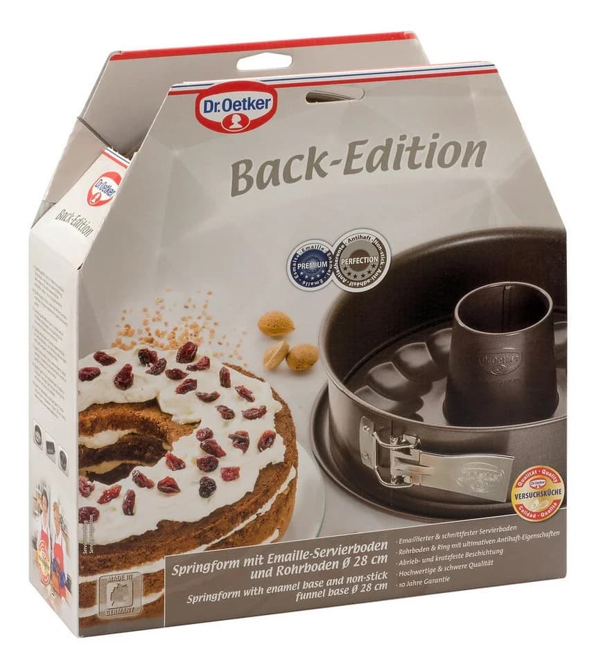 Dr. Oetker Springform Back-Edition braun mit Antihaft-Beschichtung - Bild 3