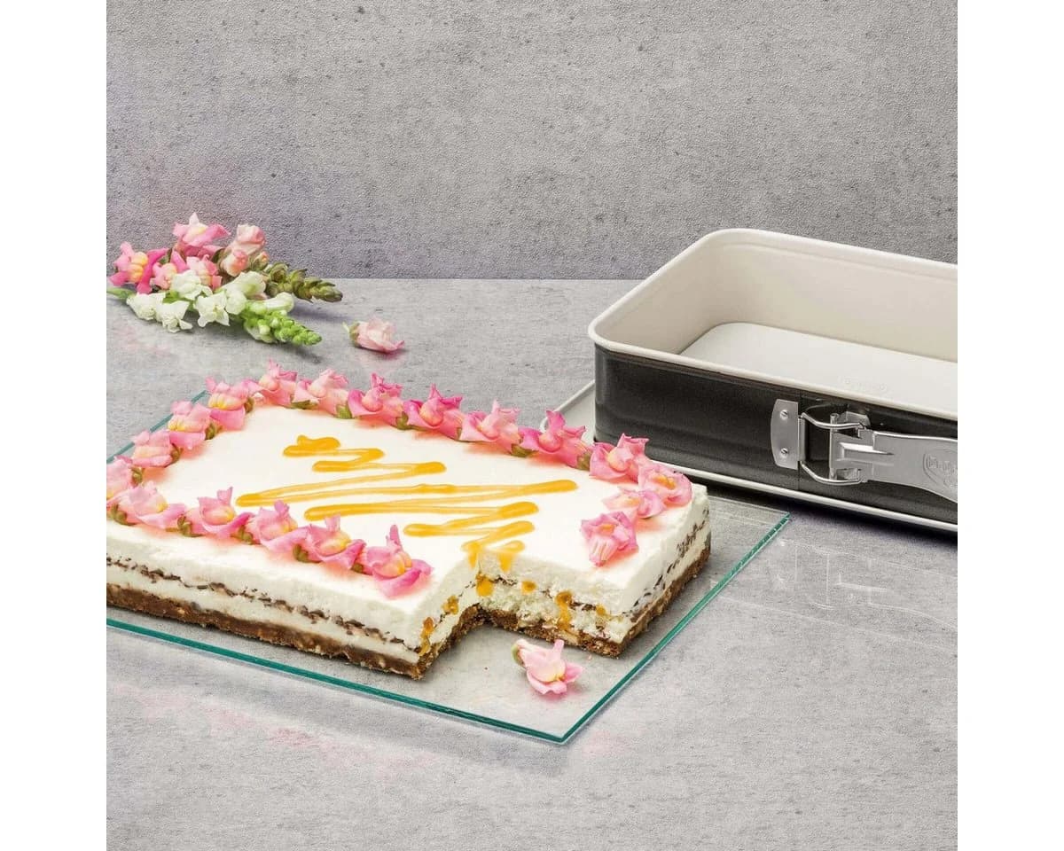 Dr. Oetker Springform Back-Trend Creme/Grau Stahlblech