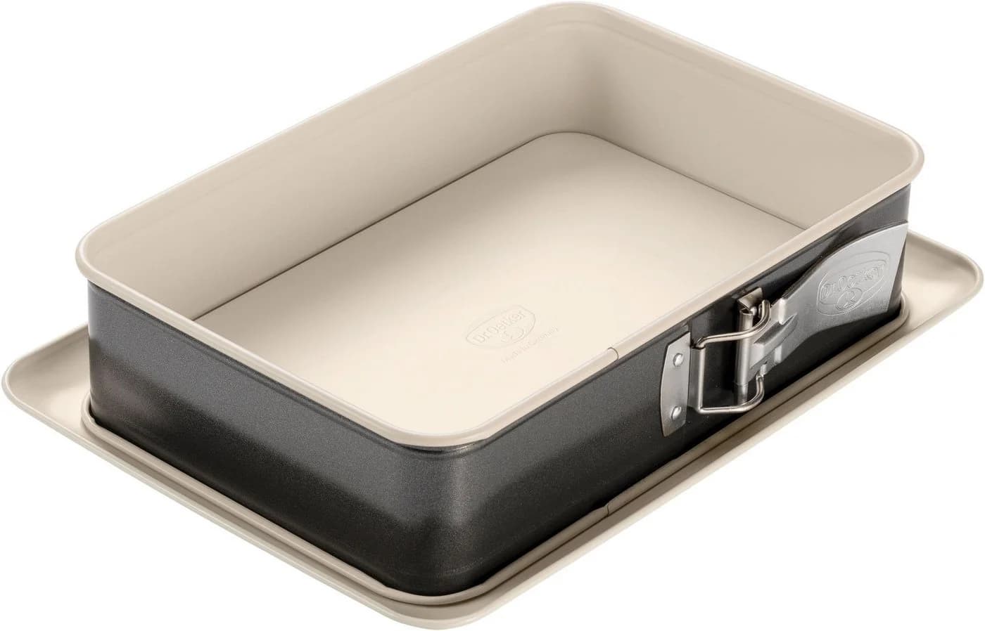 Dr. Oetker Springform Back-Trend Creme/Grau Stahlblech - Bild 3
