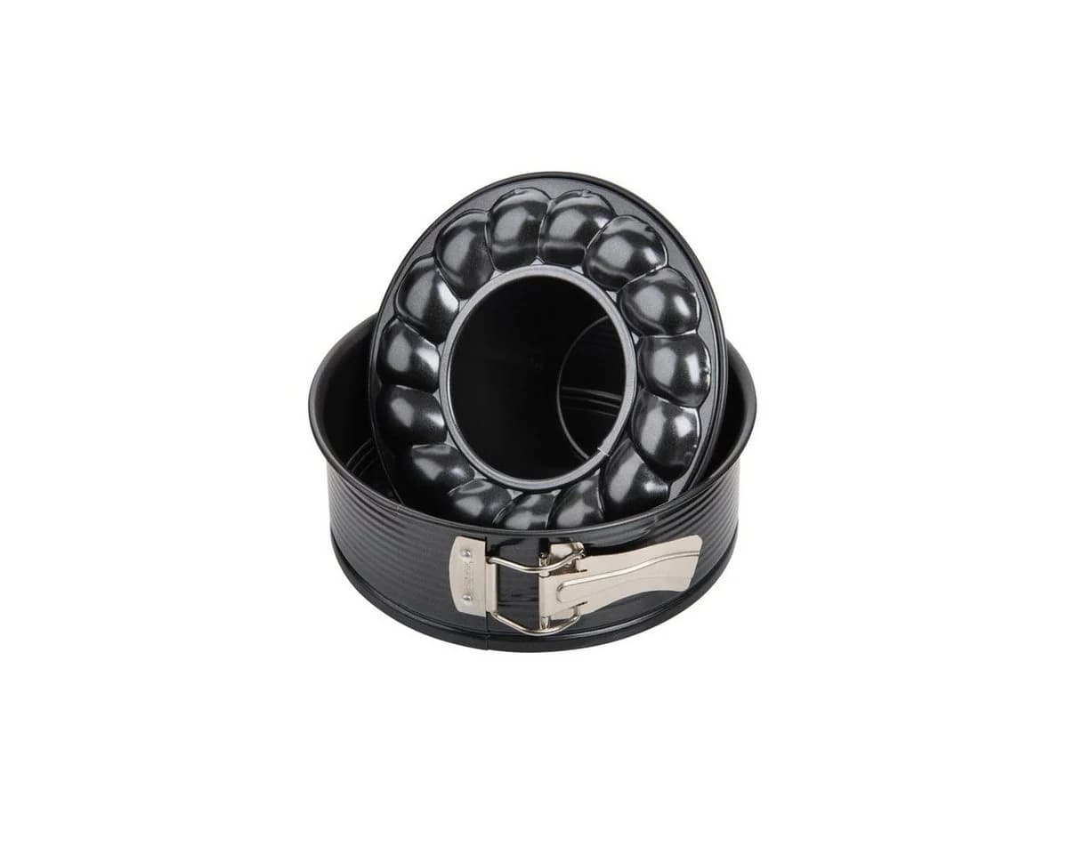 Zenker Springform mit Flach- und Rohrboden Schwarz Metallic - Bild 2