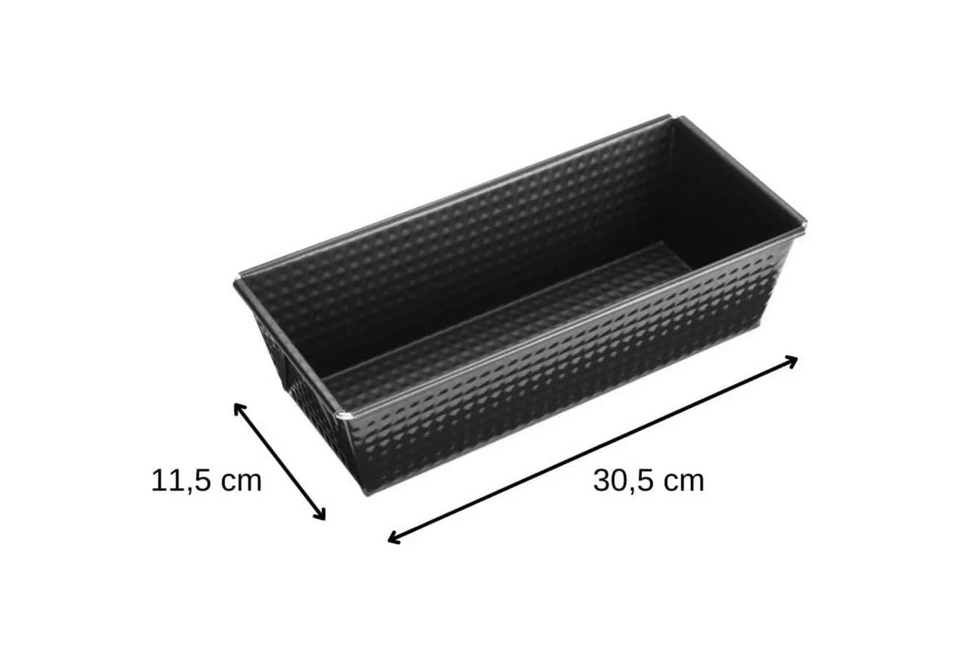 Zenker Kastenform Königskuchenform 30 cm mit ILAG Antihaftbeschichtung