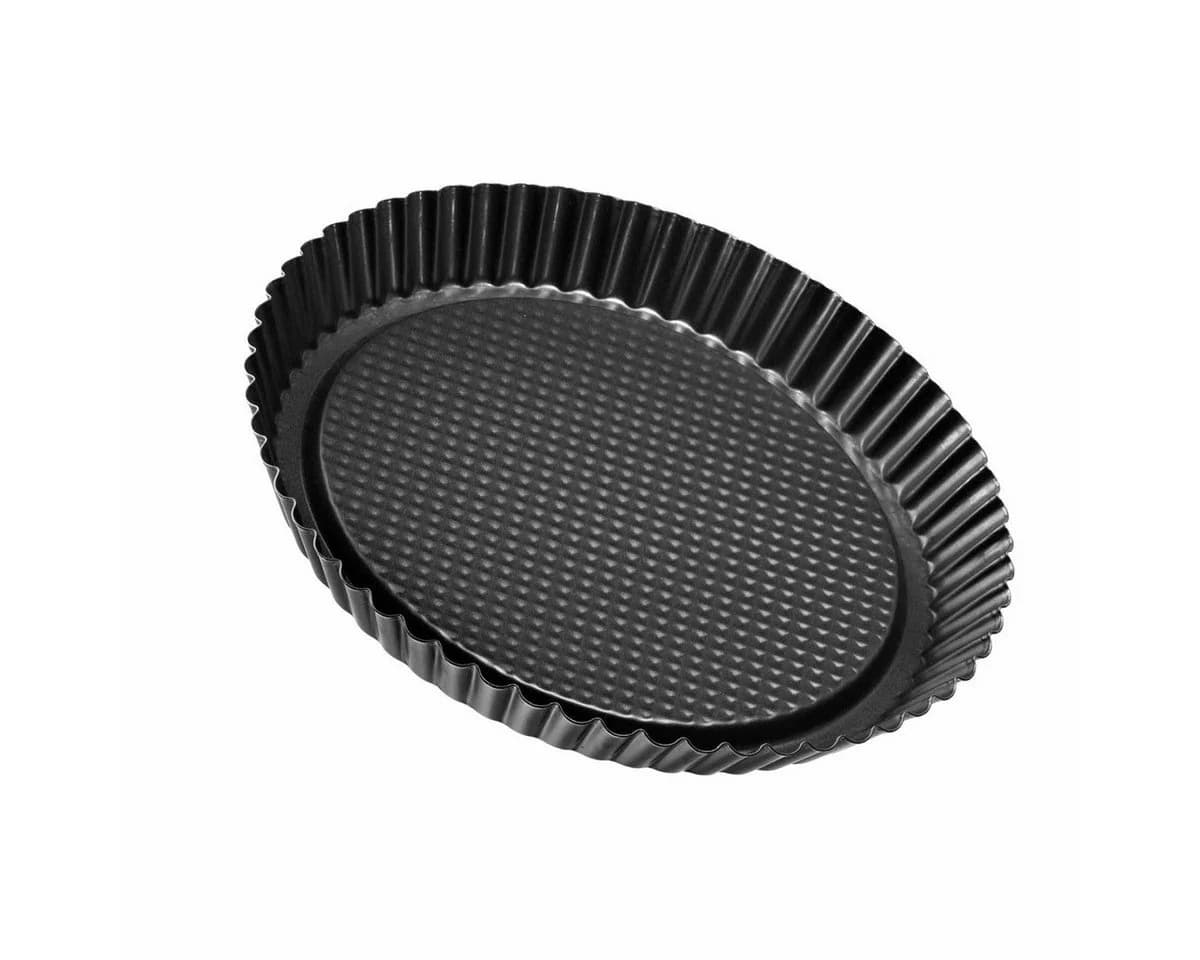 Zenker Obstkuchenform Obsttortenform Silber Metallic-Beschichtung