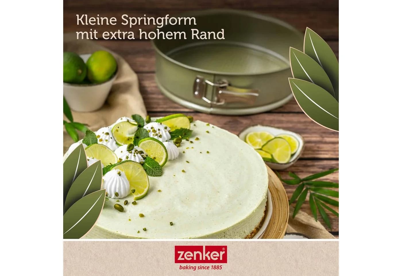 Zenker Springform 20 cm Grün Antihaftbeschichtung - Bild 5