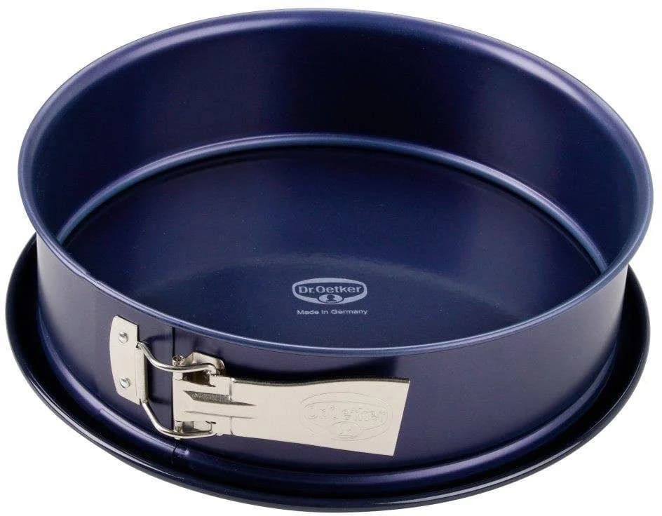 Dr. Oetker Küchenhelfer Springform Back-Liebe Emaille Ø 26 cm Blau - Bild 2