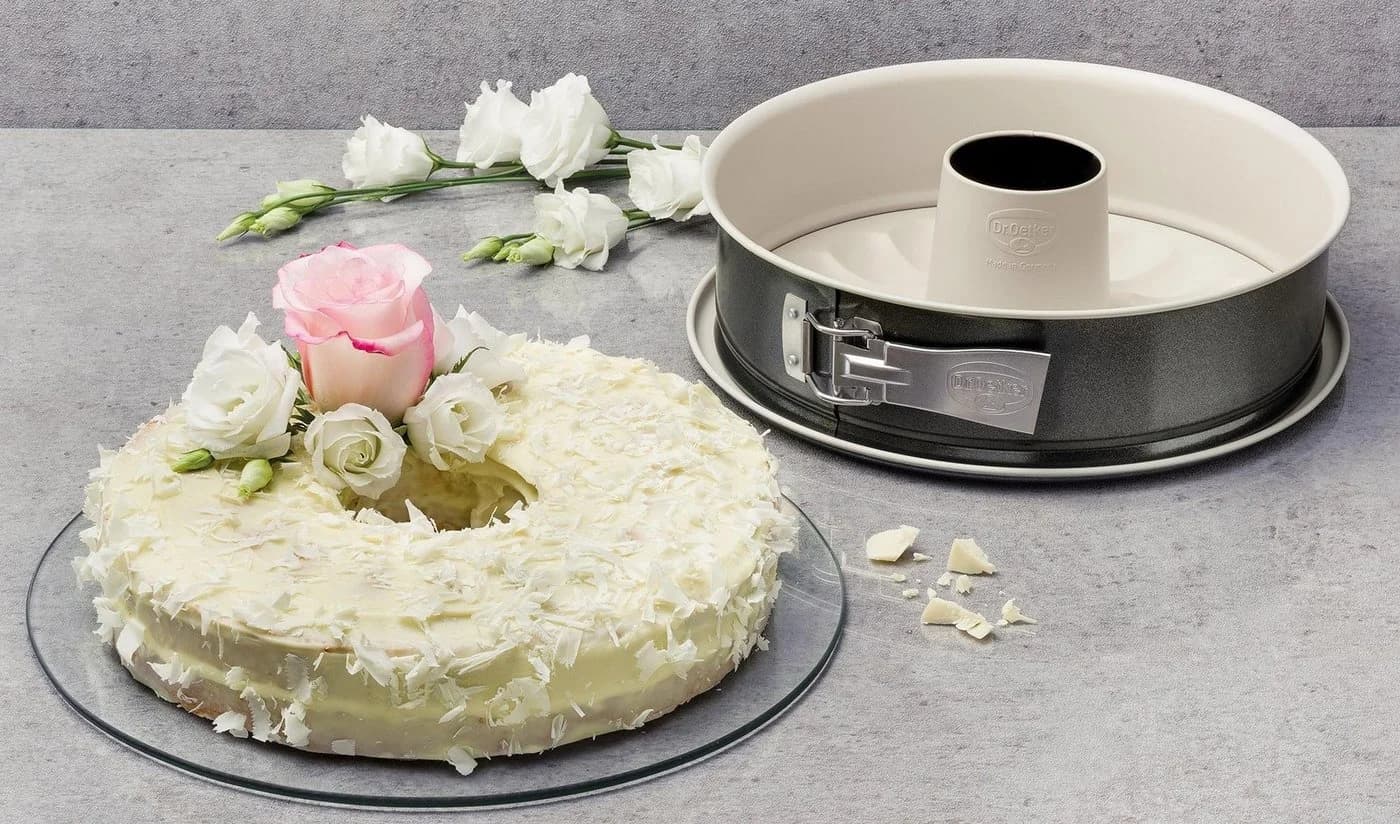 Dr. Oetker Springform Back-Trend Anthrazit/Creme Antihaft