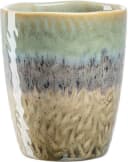 Leonardo Becher MATERA 4-teilig Keramik Grün Anthrazit Beige Bild 1