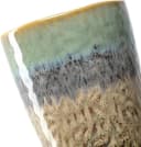 Leonardo Becher MATERA 4-teilig Keramik Grün Anthrazit Beige Bild 5