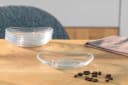 LEONARDO Untertasse Napoli 6er Set Glas Oval Weiß Bild 1