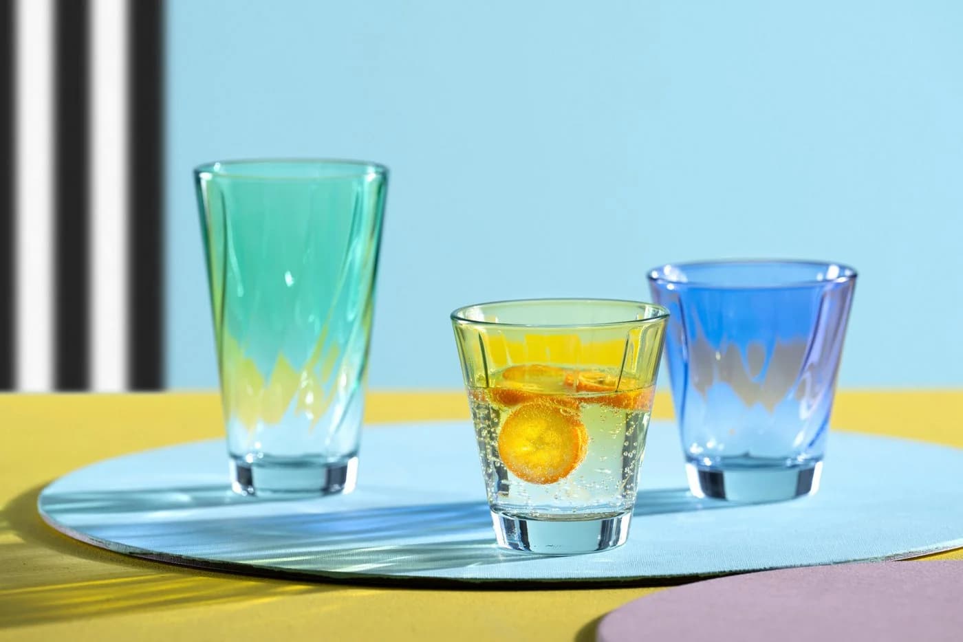 LEONARDO TWIST Trinkglas-Set 4-tlg. Glas Transparent Modern
