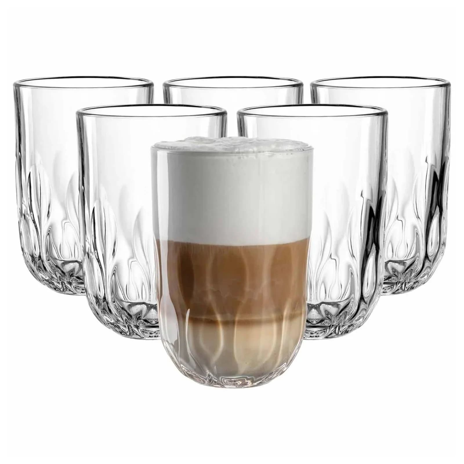Leonardo Latte Macchiato Gläser 390 ml 6er Set