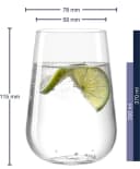 Leonardo Trinkglas Set PALADINO 6-teilig Kristallglas transparent Bild 3