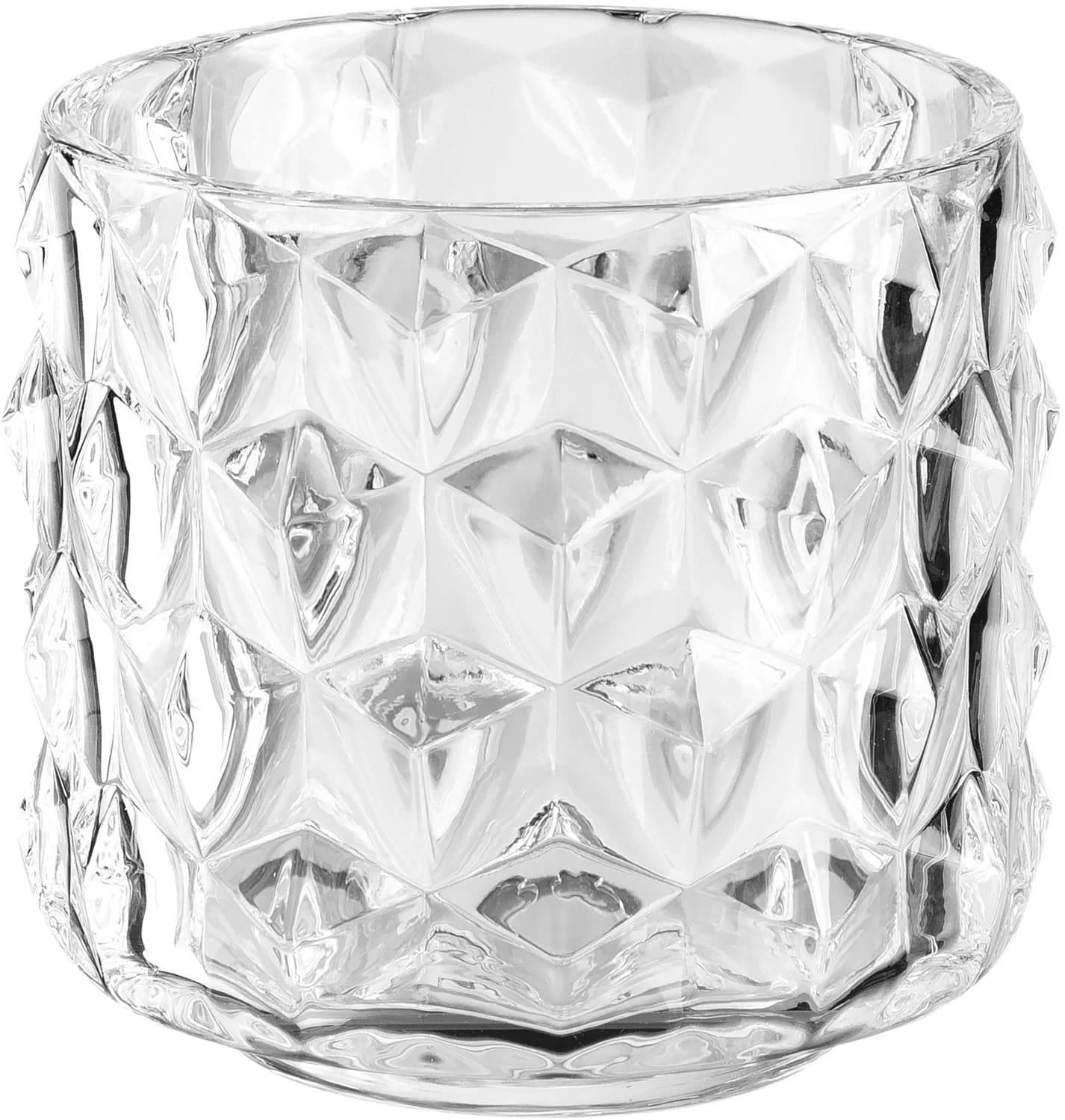 Leonardo Teelichthalter POESIA Glas transparent rund