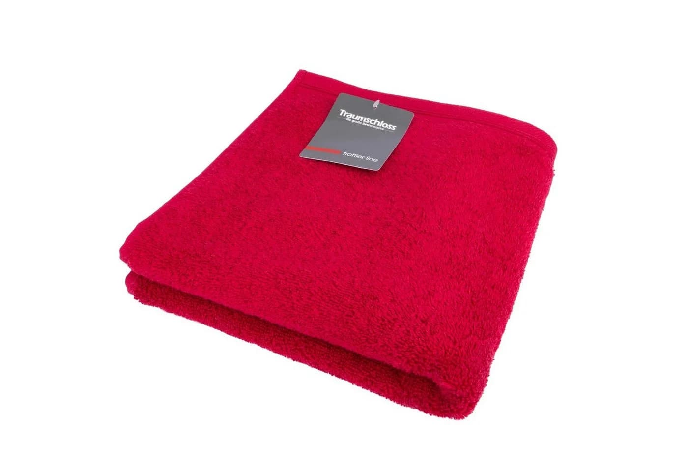Traumschloss Duschtuch Frottier-Line 100% Baumwolle Rot Flauschig - Bild 2