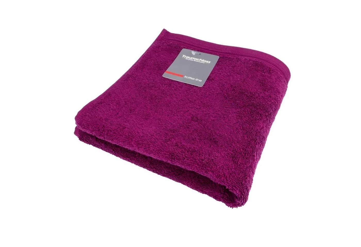 Traumschloss Badetuch Frottier-Line Violett 100% Baumwolle - Bild 2