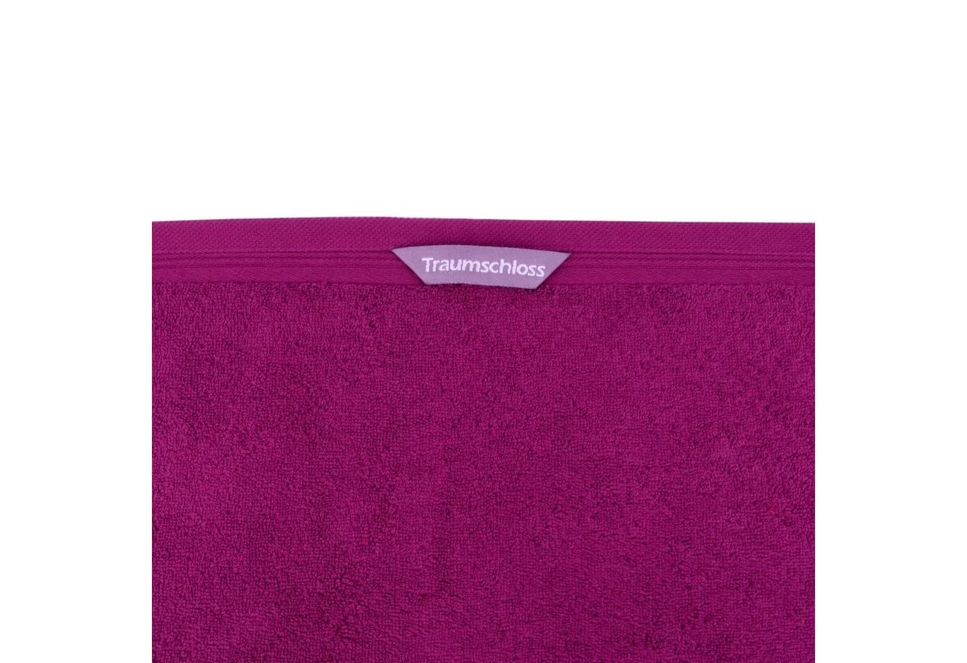 Traumschloss Badetuch Frottier-Line Violett 100% Baumwolle - Bild 3
