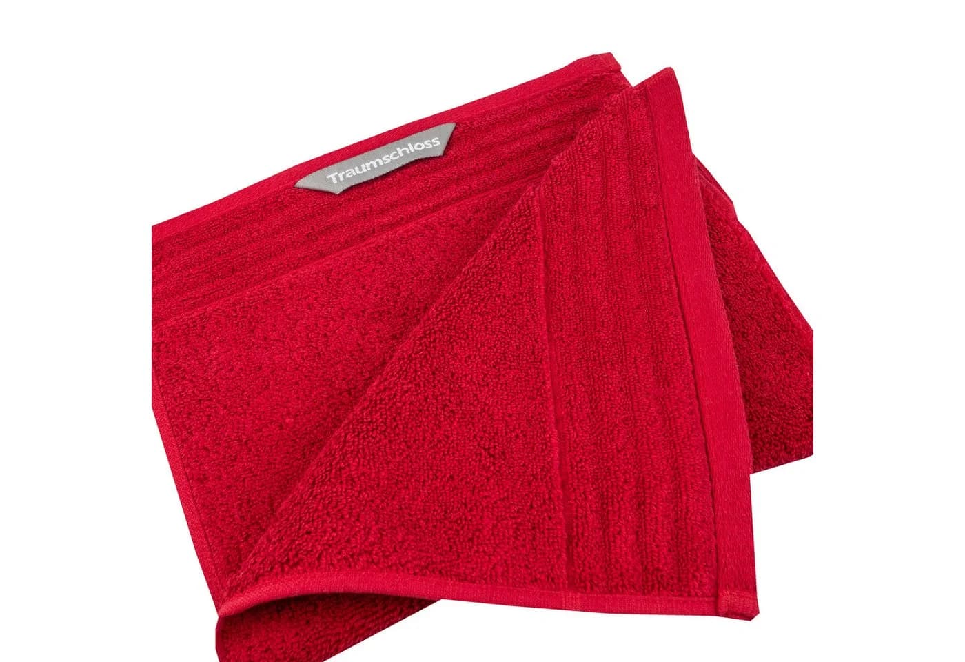 Traumschloss Gästehandtuch Premium-Line Frottier 600g/m² Rot
