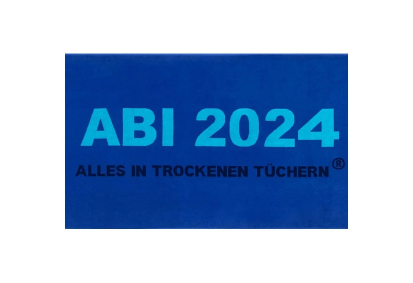 Egeria Strandtuch ABI 2024 Kornblau Frottee