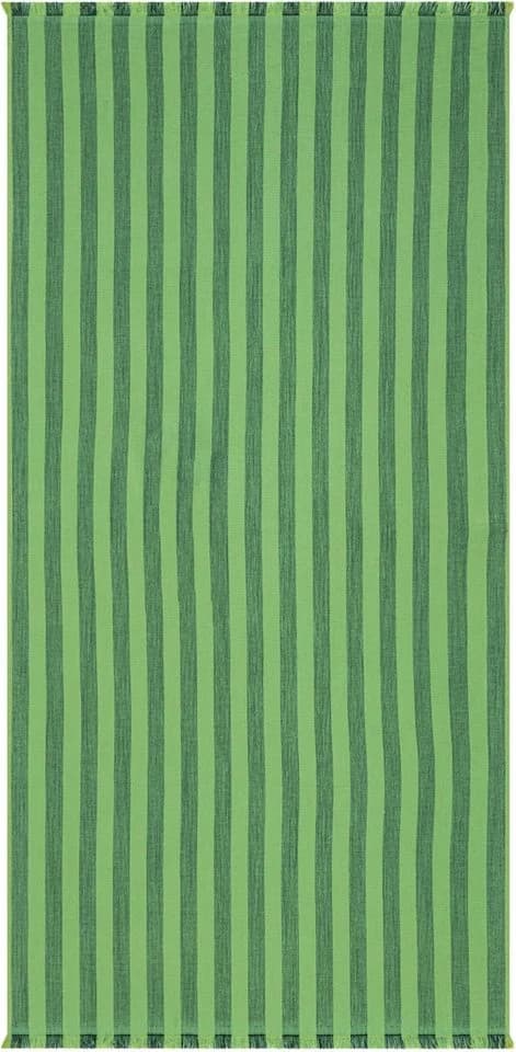 EGERIA Pestemal Strandtuch Grün Gestreift 80x180cm - Bild 2