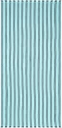 EGERIA Pestemal Strandtuch Blau Gestreift mit Fransen Bild 4