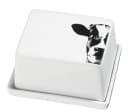 räder design stories Butterdose klein mit Kuhmotiv aus Porzellan Bild 1
