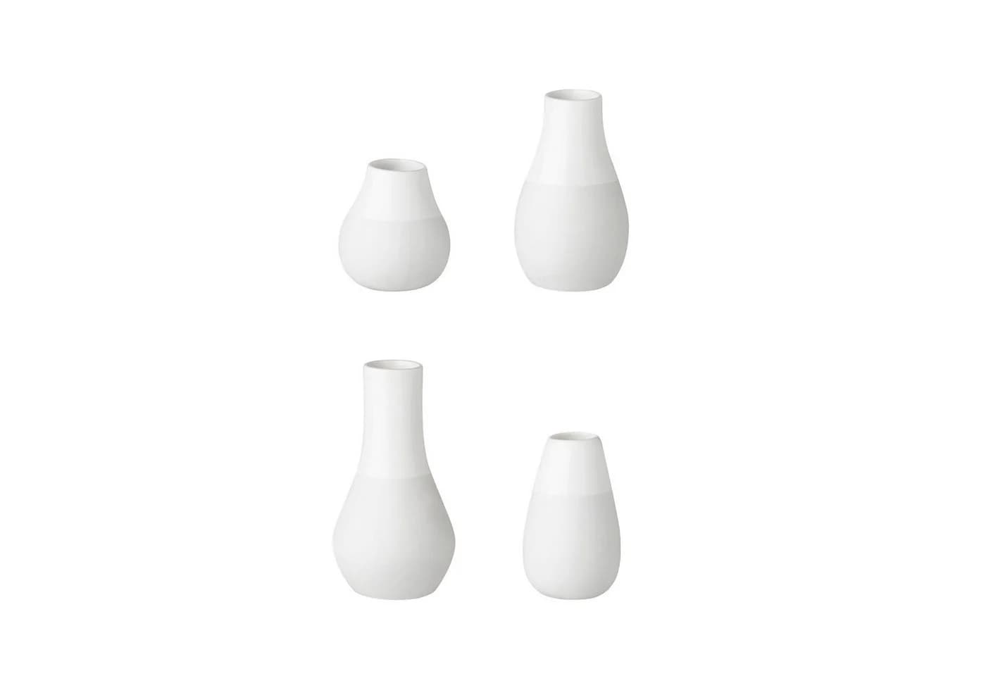 Räder Design Mini-Porzellanvasen 4er Set Weiß - Bild 2