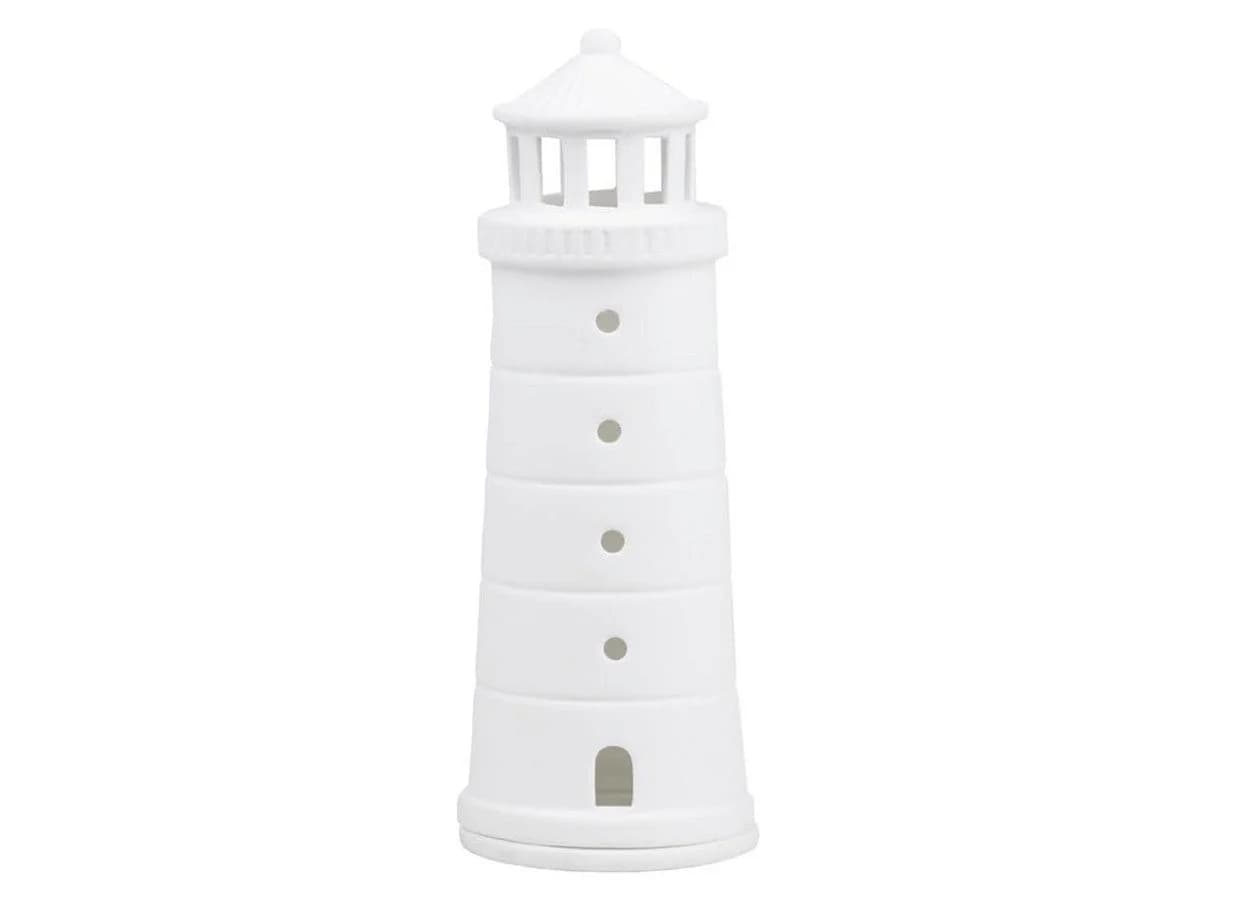 Räder Teelichthalter Leuchtturm Weiß Porzellan - Bild 3