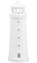Räder Teelichthalter Leuchtturm Weiß Porzellan Bild 4