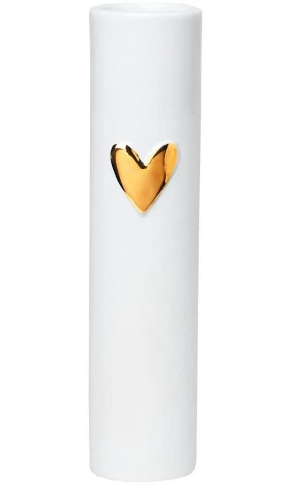 Räder Dekovase Design Vase Herz Gold - Bild 4