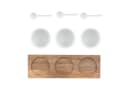 Räder Schalen-Set GUTEN APPETIT Porzellan/Akazienholz Weiß Bild 5